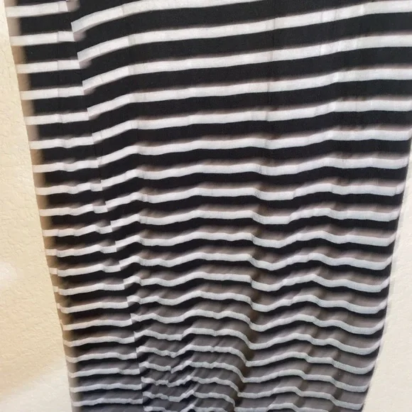 Heart & hips small striped Macy stretch tank green white dress - Picture 12 of 12